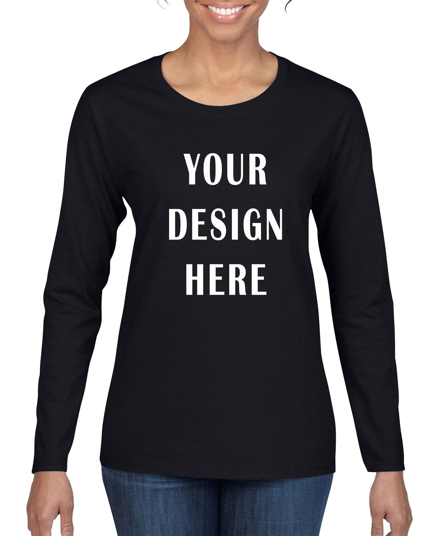 Customizable Premium Women Long Sleeve T-Shirt