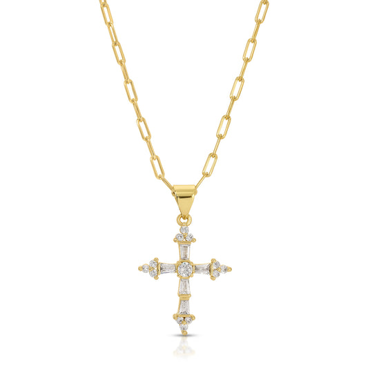 Princess Cross Necklace